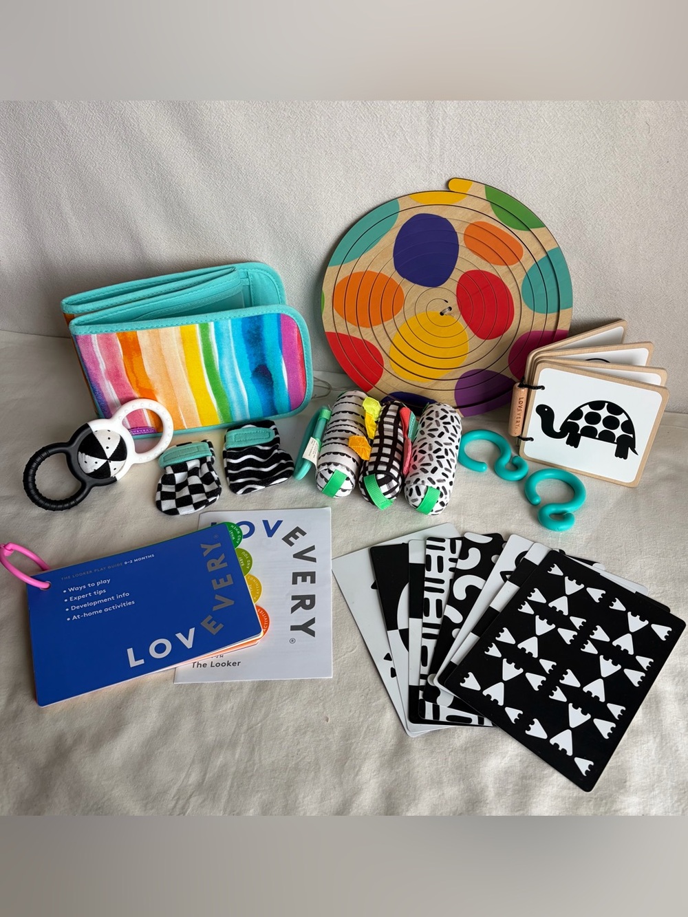Lovevery The Looker Montessori style Playkit for ages 0-2months